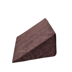 Cojín cuña multifuncional 35x45x20 cm - para tumbarse, leer y apoyar las piernas - 1021 Marrón