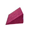Cojín cuña multifuncional 35x45x20 cm - para tumbarse, leer y apoyar las piernas - 1224 Morado