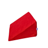 Cojín cuña multifuncional 35x45x20 cm - para tumbarse, leer y apoyar las piernas - 3100 Rojo