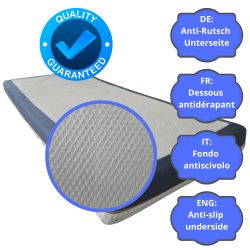 Funda de colchón MIDNIGHT 90x200 (15–18 cm) con cremallera, elástica, antideslizante, lavable a 30 °C | Natalia Spzoo