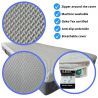 Funda de colchón CLASSIC 90x200 (16–22 cm) con cremallera alrededor, antideslizante, con asas, lavable a 40 °C | Natalia Spzoo
