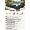 Maxi Outdoor Daybed 200x90x40 cm – tumbona de jardín, puff gigante y chaise longue 01