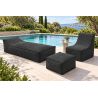 Maxi Outdoor Daybed 200x90x40 cm – tumbona de jardín, puff gigante y chaise longue 01