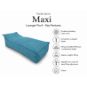 Maxi Indoor 200x90x40 cm – puff gigante, chaise longue y tumbona de descanso B18