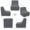 Nati Outdoor 55x75x70 cm – sillón de jardín, sillón relax para terraza 23