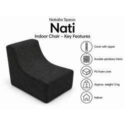 Nati Indoor 55x75x70 cm – sillón relax, butaca para salón B15
