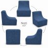 Nati Indoor 55x75x70 cm – sillón relax, butaca para salón B39