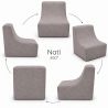 Nati Indoor 55x75x70 cm – sillón relax, butaca para salón B50