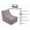 Nati Indoor 55x75x70 cm – sillón relax, butaca para salón B50