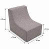 Nati Indoor 55x75x70 cm – sillón relax, butaca para salón B50
