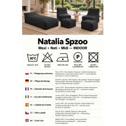Nati Indoor 55x75x70 cm – sillón relax, butaca para salón B15