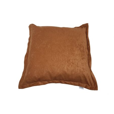 Funda para cojín decorativo 40x40 cm marrón claro
