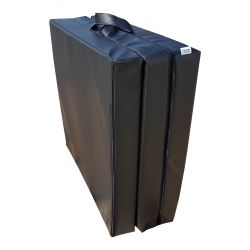 Colchón plegable de polipiel 195x65x8 cm 082SAL2