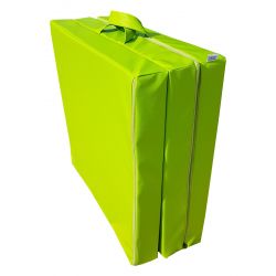 Colchón plegable de polipiel 195x65x8 cm 082S5D