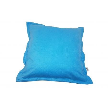 Funda para cojín decorativo 40x40 cm azul