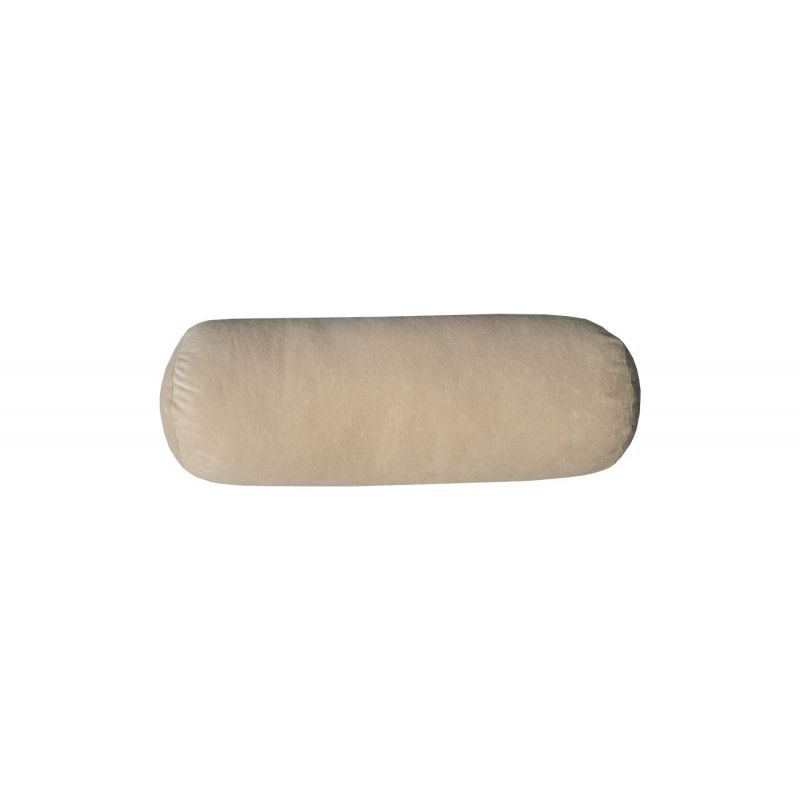 Cojín rodillo beige