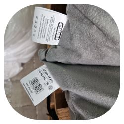 Un juego de cojines para palets, con cremallera 1021