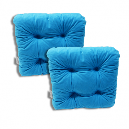 Juego de 2 cojines para silla 38 x 38 x 8 cm 1331