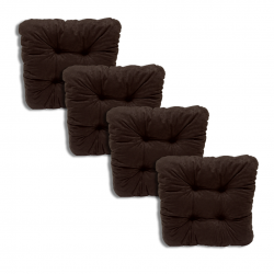 Cojín para silla 40 x 40 x 8 cm 231021