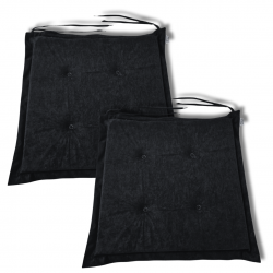 Cojín para silla 40x40x3 cm 0001 - set de 4