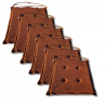 Cojín para silla 40x40x3 cm 1000 - set de 2