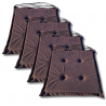 Cojín para silla 40x40x3 cm 1021 - set de 2