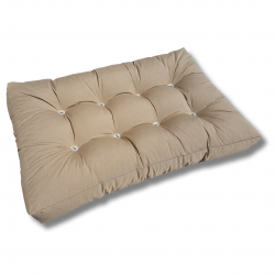 Un juego de almohadas para palets Marrón bronceado PPALBRA