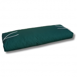 Un juego de almohadas para palets verde PPRPALZIE