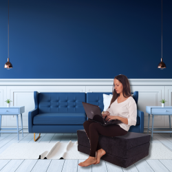 Natalia Spzoo Funda para colchón plegable 195x65x8 cm 0001