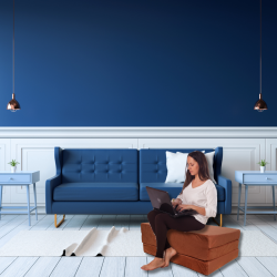 Natalia Spzoo Funda para colchón plegable 195x65x10 cm - 1000