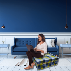 Natalia Spzoo Cama de invitados, colchón plegable 195 x 65 x 8 cm 002