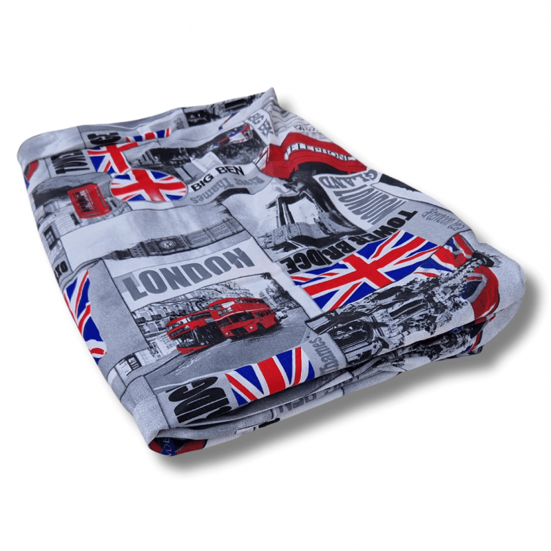 Natalia Spzoo Funda para colchón plegable 200 x 120 x 10 cm LONDON