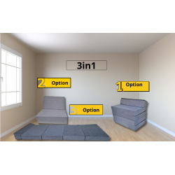 Natalia Spzoo colchón plegable 195x70x10 cm 1008