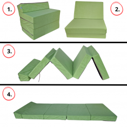 Natalia Spzoo colchón plegable 195x70x10 cm 1229