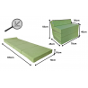 Natalia Spzoo colchón plegable 195x70x10 cm 1229