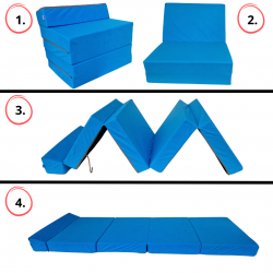 Natalia Spzoo colchón plegable 195x70x10 cm 1331