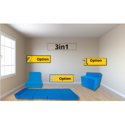 Natalia Spzoo colchón plegable 195x70x10 cm 1331