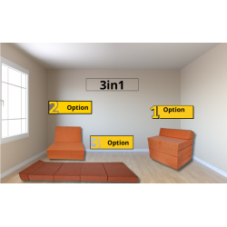 Natalia Spzoo colchón plegable 195x70x10 cm 1333