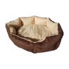 Cama para perros Nora - talla L - marrón-beige