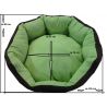 Cama para perros Nora - talla L - negro-beige